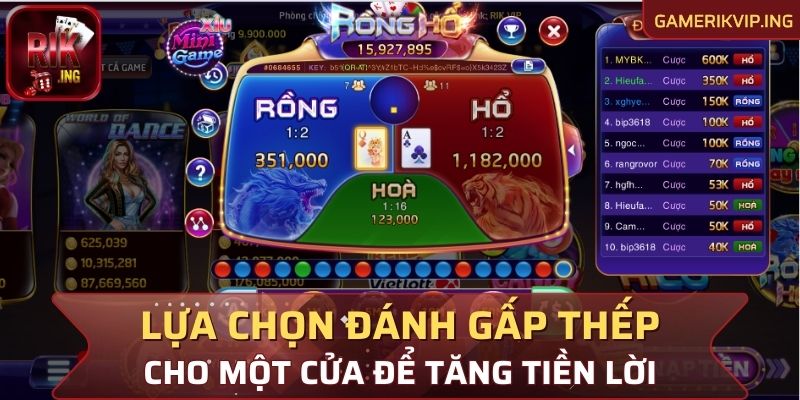 Lựa chọn đánh gấp thếp cho một cửa để tăng tiền lời